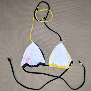 Victoria's Secret Swim - Victoria's Secret Colorblock Tiny Triangle Top Victoria's Secret Swim - Victoria's Secret Colorblock Tiny Triangle Top